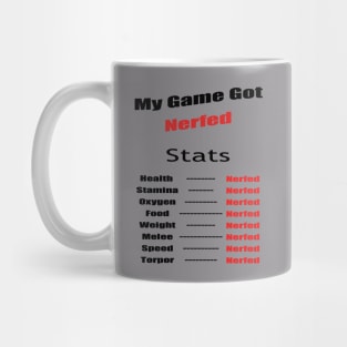 My Game got Nerfed! Mug